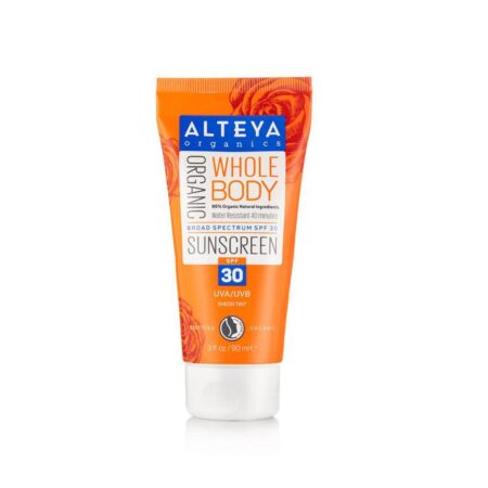 alteya organic sunscreen whole body spf 30 90ml 1