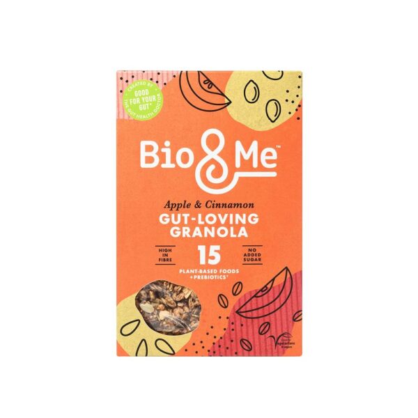 bio and me apple and cinnamon gut loving granola 1 1