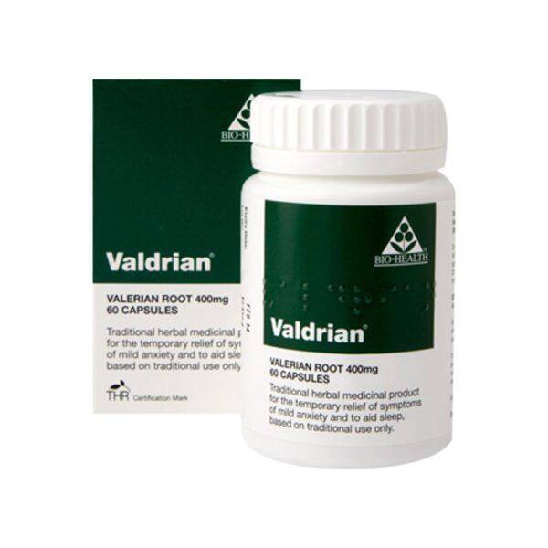 bio health valdrian valerian root 60 caps 1 1