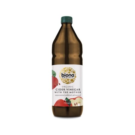 biona organic cider vinegar with the mother 750ml 1 2