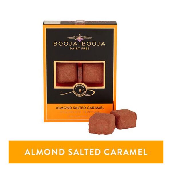 booja booja almond salted caramel truffles 69g 1 2