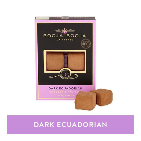 booja booja dark ecuadorian truffles 69g 1 1