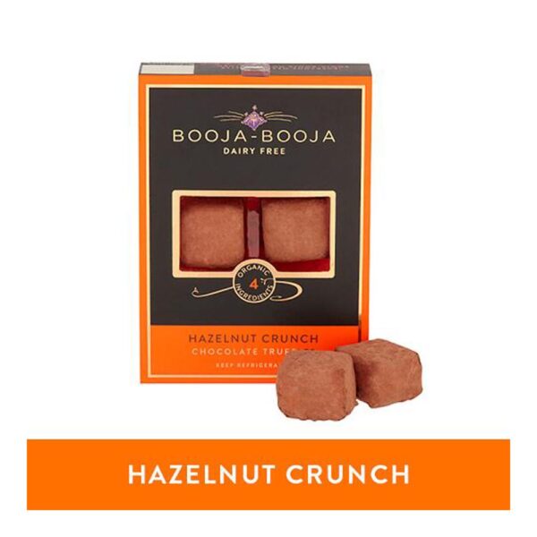 booja booja hazelnut crunch truffles 69g 1 2