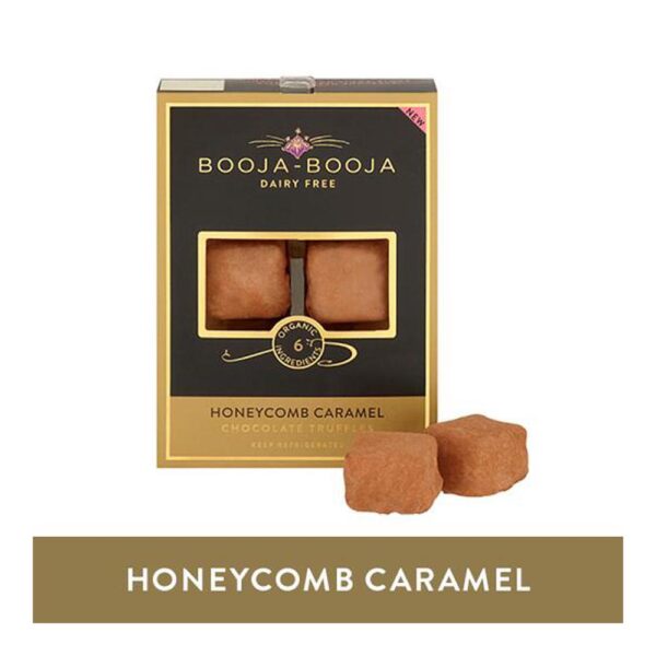 booja booja honeycomb caramel truffles 69g 1 2