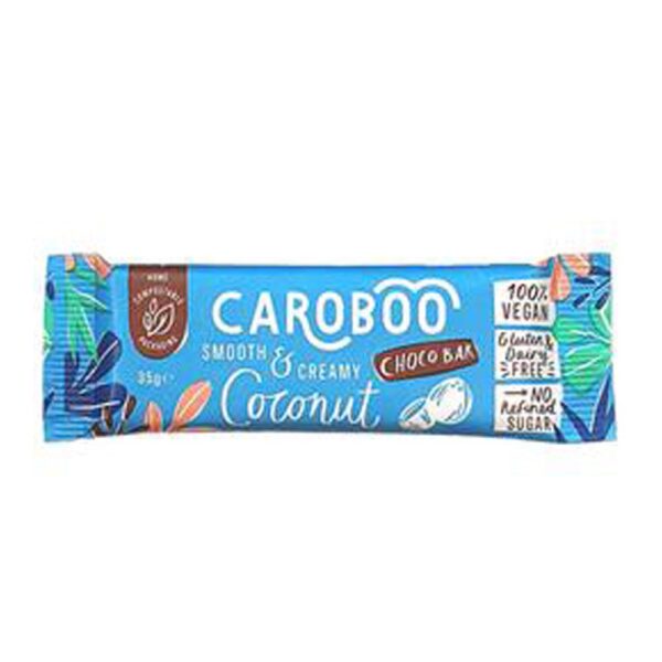 caroboo smooth creamy coconut bar 1 2