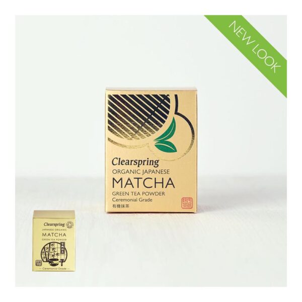 clearspring organic japanese matcha green tea powder ceremonial 1 2