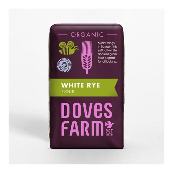 doves farm white rye flour 1 2
