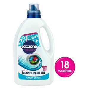 ecozone laundry liquid non bio 18 washes 1 5ltr 1 1