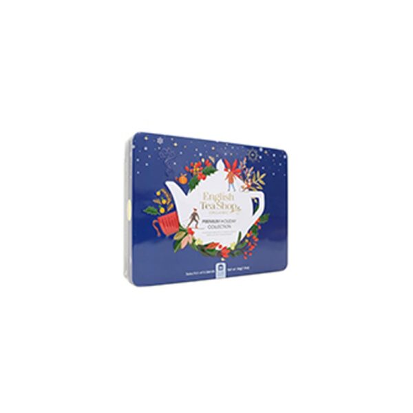 english tea shop premium holiday collection blue gift tin 36bags 1