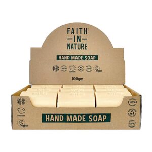 faith in nature coconut soap bar 1 2