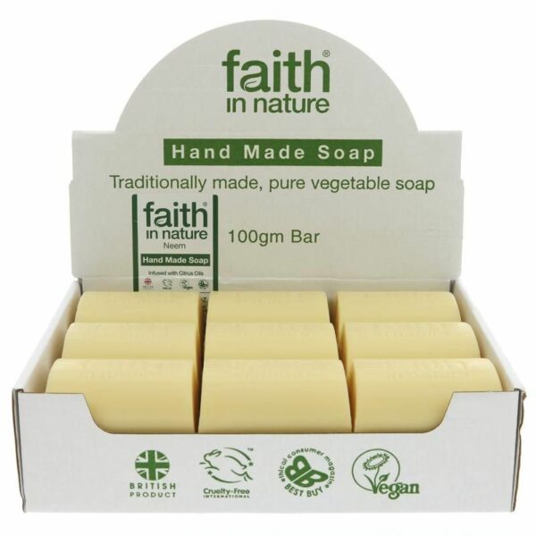 faith in nature neem soap bar 1 1