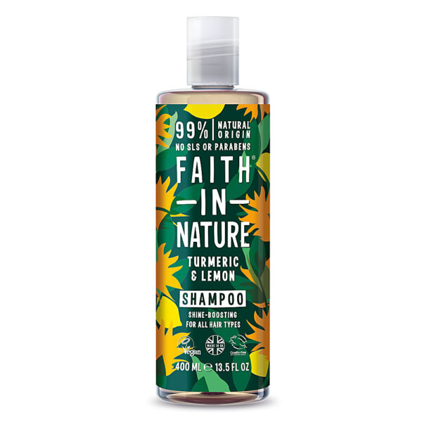 faithin nature turmeric lemon shampoo 1 1