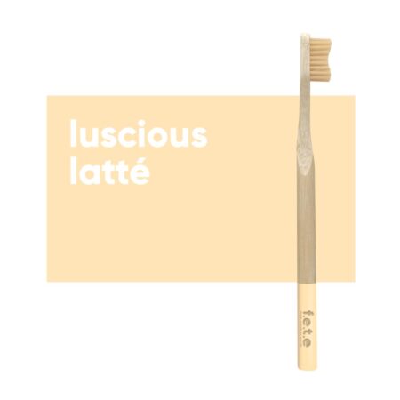 fete adult toothbrush latte soft 1 2