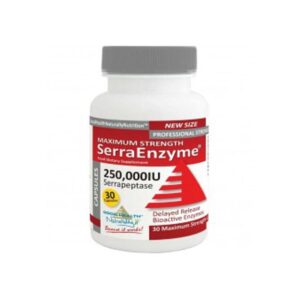 good health naturally serra enzyme 250000iu maximum strength serrapeptase 30 capsules 1 1