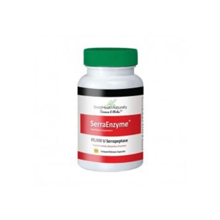 good health naturally serra enzyme 80000iu 90 serrapeptase capsules 1 1