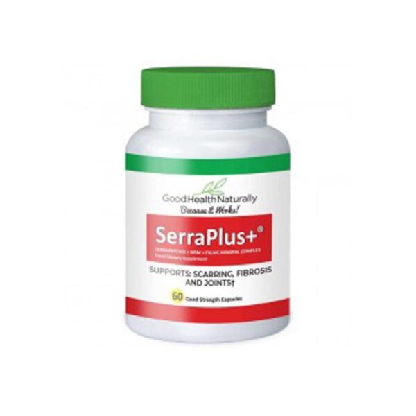 good health naturally serraplus 80000iu 60 serrapeptase capsules 1 1