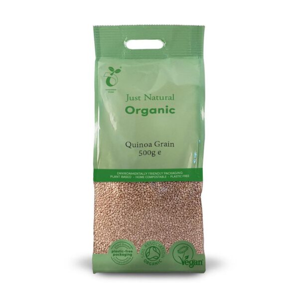 just natural gluten free quinoa grain 500g 1 1
