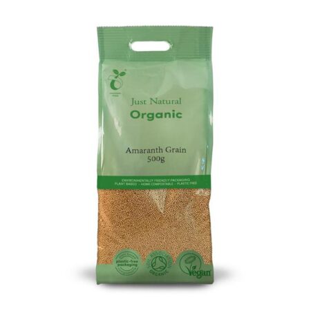 just natural organic amaranth grain 500g 1 1