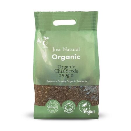 just natural organic chia seeds 250g 1 1