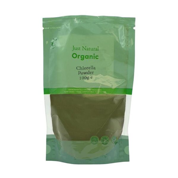 just natural organic chlorella powder 100g 1 1