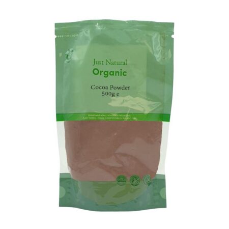 just natural organic cocoa powder 500g 1 1