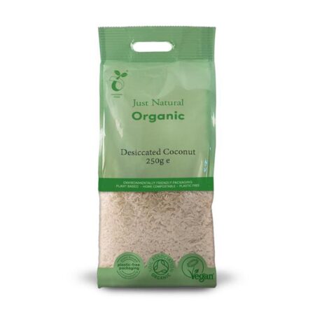 just natural organic desicated coconut 250g 1 1