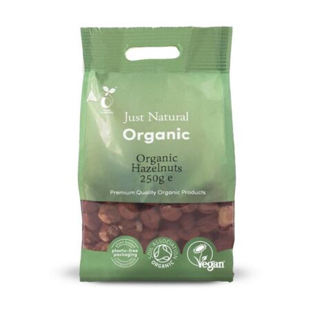 just natural organic hazelnuts 250g 1 1