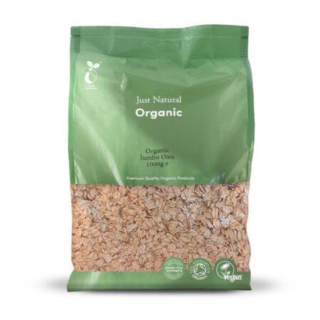 just natural organic jumbo oats 1000g 1 1