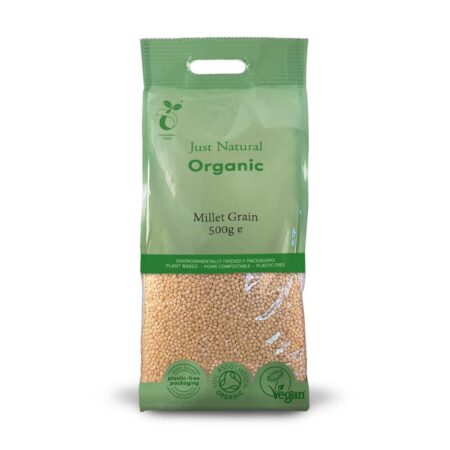 just natural organic millet grain 500g 1 1