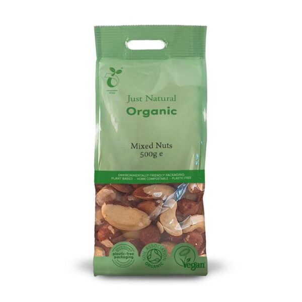 just natural organic mixed nuts 500g 1 1