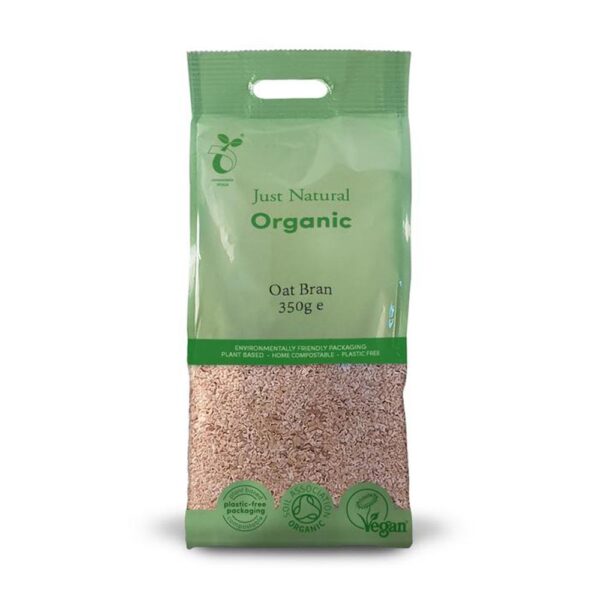 just natural organic oat bran 350g 1 1
