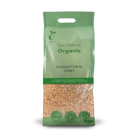 just natural organic oatmeal coarse 500g 1 1