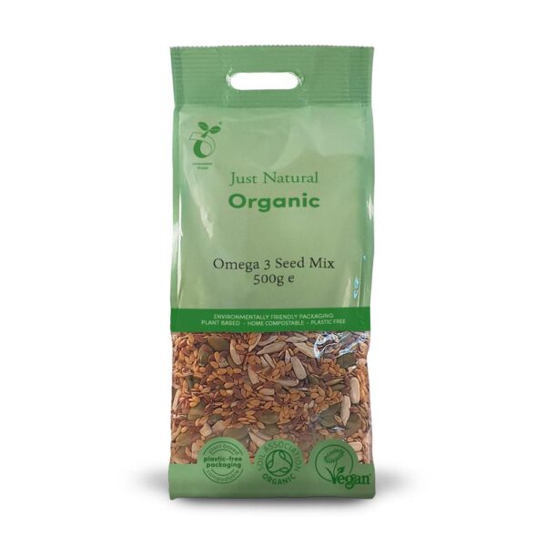 just natural organic omega3 seed mix 250g 1 1