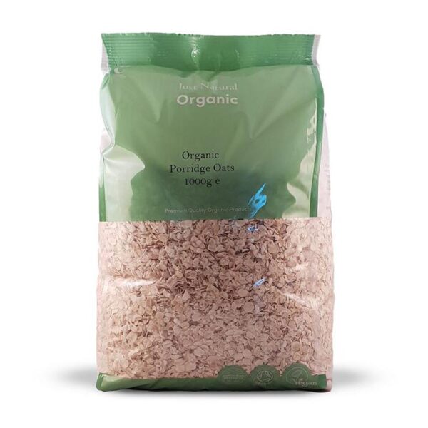 just natural organic porridge oats 1000g 1 1