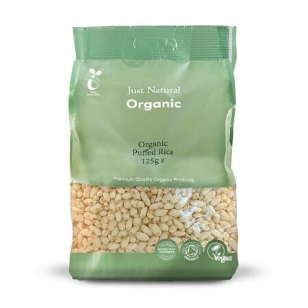 just natural organic puffed rice 125g 1 1