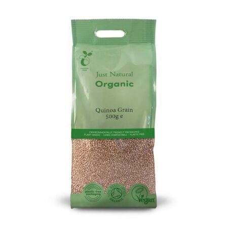 just natural organic quinoa grain 500g 1 1