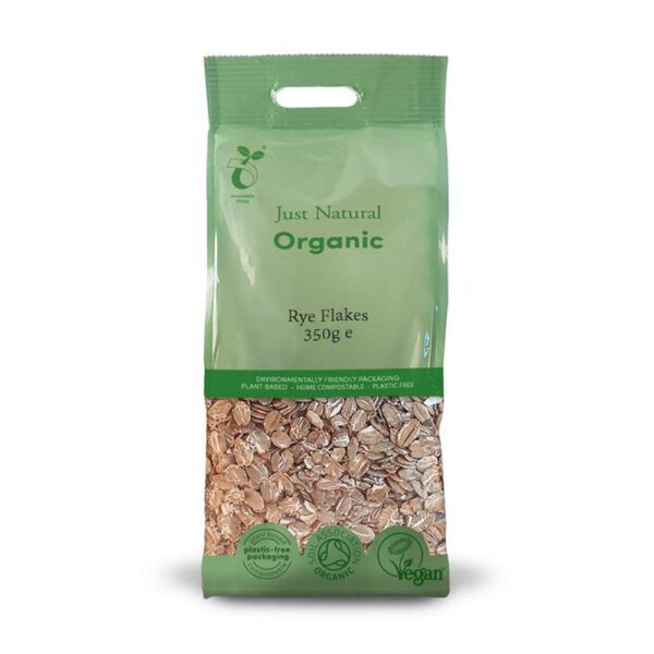 just natural organic rye flakes 350g 1 1
