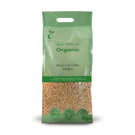 just natural organic steel cut oats 500g 1 1