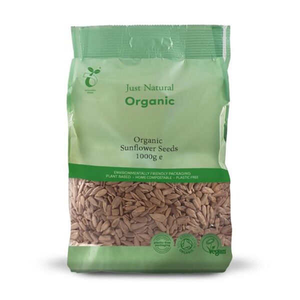 just natural organic sunflower seeds 1000g 1 1