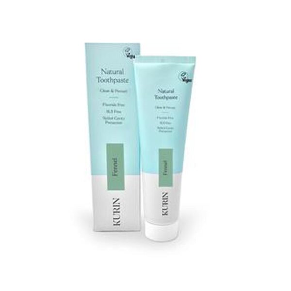 kurin floride free natural toothpaste 100ml fennel 1 1