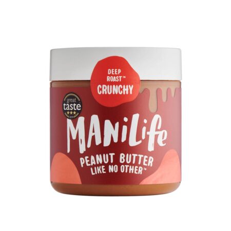 manilife deep roast crunchy peanut butter 295g 1