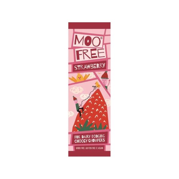 moo free mini bar strawberry 20g 1 1
