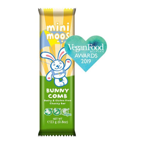 moo free mini moos bunnycomb bar 1 1