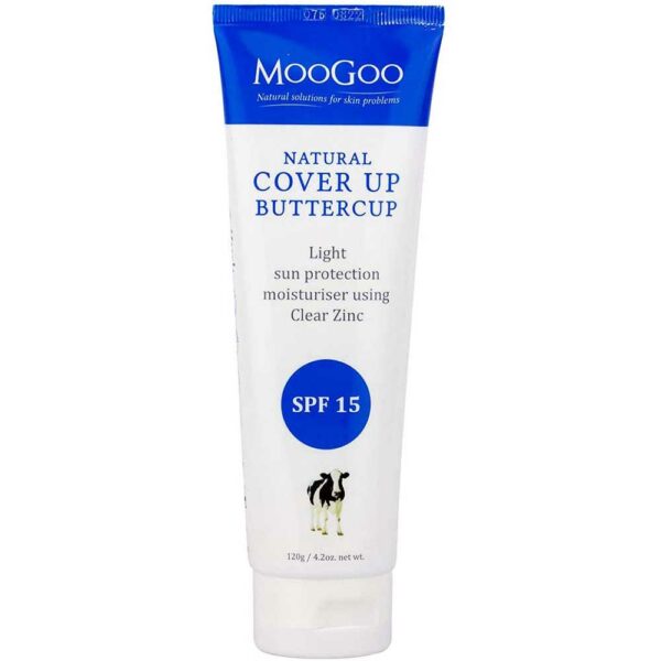 moogoo natural cover up buttercup spf15 1 1