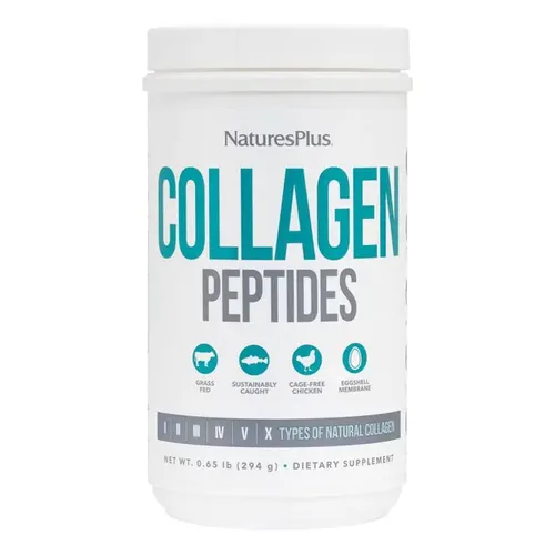 natures plus collagen peptides 280g powder 1