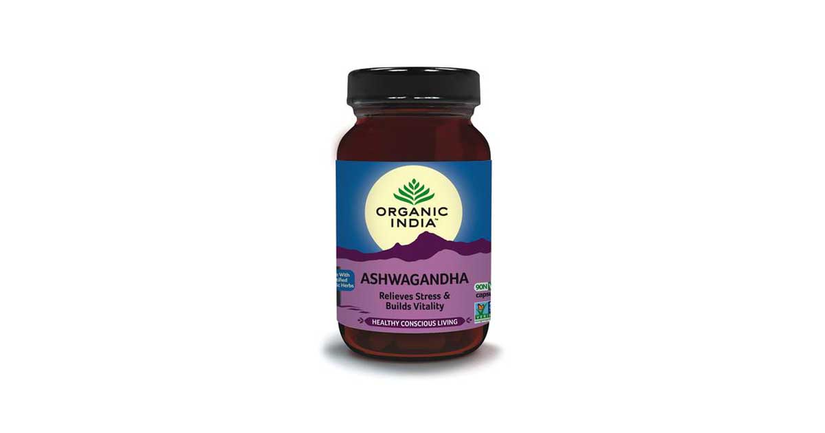 Organic India Ashwagandha (90 Capsules) per capsule 400mg - The Health ...