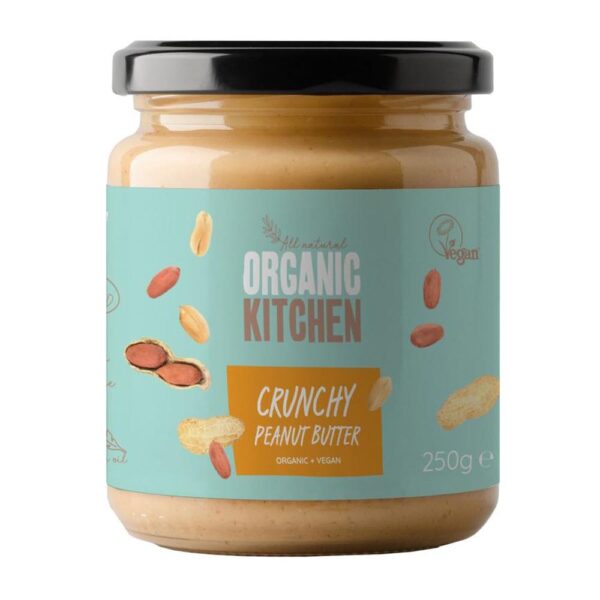 organic kitchen organic peanut butter crunchy 1 1