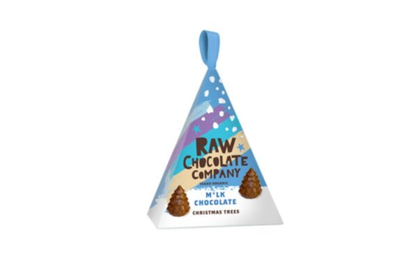 raw chocolate company vegan christmas tree 1