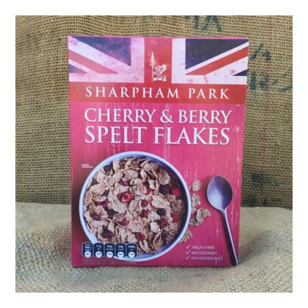 sharpham park cherry berry spelt flakes 1 1