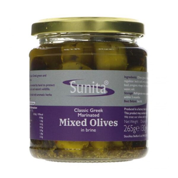 sunita classic greek marinated mixed olives 1 1